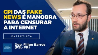 TV JCO - CPMI das Fake News é manobra para censurar a Internet e atacar o presidente Bolsonaro (Veja o Vídeo)
