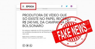 Época, a revista da Globo, é condenada por “fake news” contra Bolsonaro