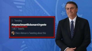 Esquerda quer o impeachment de Bolsonaro, mas não sabe nem escrever “impeachment”