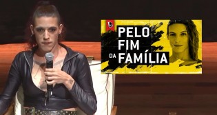 Travesti feminista e comunista defende abertamente a radicalização política para destruir a família (veja o vídeo)
