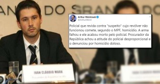 Assessor de Bolsonaro posta na rede um exemplo da inversão de valores que norteia a "esquerda" do MPF