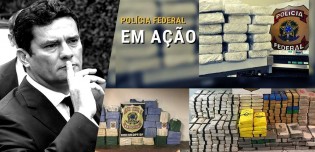 Sergio Moro causa prejuízo milionário ao crime organizado e Bolsonaro comemora