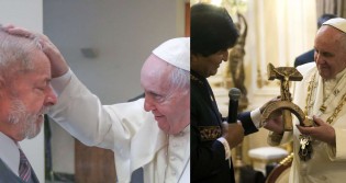 Francisco segue dando trela para comunistas criminosos, envergonhando a Igreja e enfurecendo fiéis