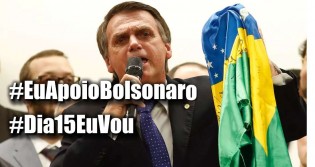 Brasil responde e Hashtags “#EuApoioBolsonaro e #Dia15EuVou” dominam trending topics