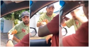 Morador de rua que apanhou imotivadamente de empresário, agora tem advogado e apoio (veja o vídeo)