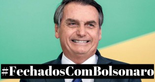 Virando rotina: Povo mostra sua força e #FechadosCom Bolsonaro chega ao topo nas redes