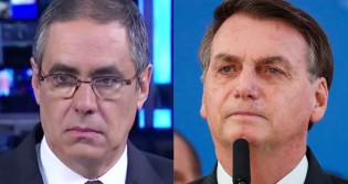 Após Bolsonaro mostrar exame, Pannunzio dá chilique e confessa: “Ficou todo mundo com cara de bobo”