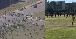 Manifestação anti-Bolsonaro em Brasília é um retumbante fracasso (veja o vídeo)