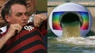 Graças à coragem de Bolsonaro, Flamengo impõe a Rede Globo a maior derrota de sua história