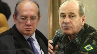 Gilmar, em comentário político, ataca o governo e o Exército e recebe imediata resposta de ministro da defesa (veja o vídeo)