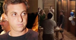 Em espetáculo de hipocrisia, Huck promove animada festa de aniversário no Ceará (veja o vídeo)