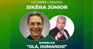 Finalmente acontecerá a 'superlive' de Lacombe com Sikêra Jr. (veja o vídeo)