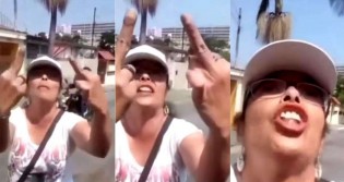 Procura-se mulher que ofendeu racialmente pessoas na rua em SP (veja o vídeo)