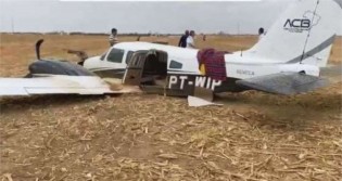 Cai avião que transportava coronel Fernanda, candidata de Bolsonaro no MT (veja o vídeo)