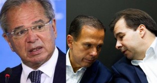 Guedes faz revelação surpreendente: “Trama” de Maia e Doria para derrubar Bolsonaro