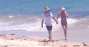 “Fique em casa” para você e Caribe para mim: Huck sai em férias com a família (veja o vídeo)