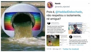 Nandx: perfil no Twitter desmascara a hipocrisia da turma do 'Fique em Casa'