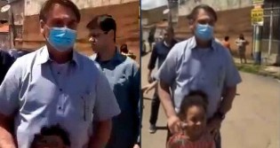 Bolsonaro visita comunidade pobre no entorno de Brasília e relatos de miséria decorrentes da pandemia são revelados (veja o vídeo)
