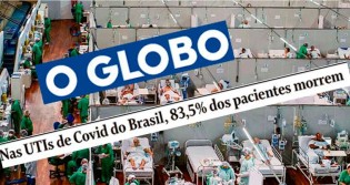 A foto e o título da capa de hoje de O Globo são graves desrespeitos à dor alheia: É estarrecedor, indigno, maligno...
