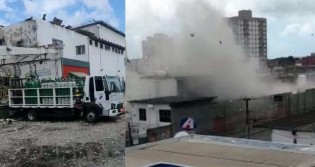 Grande explosão em unidade da White Martins (veja o vídeo)