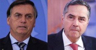 Bolsonaro perde a paciência e enquadra Barroso pelo voto impresso