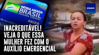 Veja o que essa mulher fez com o auxílio emergencial e se emocione (veja o vídeo)