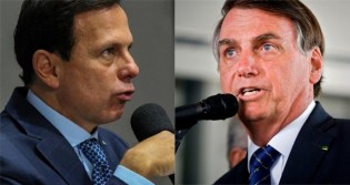 Bolsonaro expõe "sede de poder" de Doria e detona: "Não consegue administrar o estado dele e quer comandar o país" (veja o vídeo)