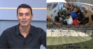 A deprimente hipocrisia do apresentador da SporTV sobre a liberação de público na final da Copa América