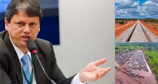 Ministro Tarcísio 'esbofeteia a cara' dos falsos ambientalistas e inimigos do progresso