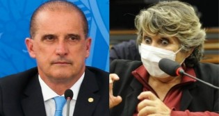 Cara a cara com Onyx, deputada petista ataca Bolsonaro e é desmoralizada (veja o vídeo)