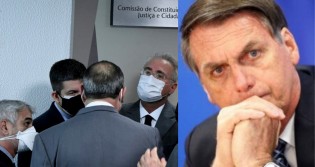 Bolsonaro lamenta ‘baixaria’ de Renan e diz que CPI está completamente desmoralizada (veja o vídeo)