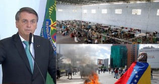 Bolsonaro lembra situação da Venezuela e alerta sobre os riscos que rondam o Brasil  (veja o vídeo)