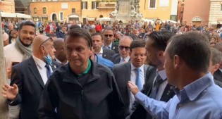Popularidade de Bolsonaro na Itália revela o quanto a imprensa é "mentirosa" (veja o vídeo)
