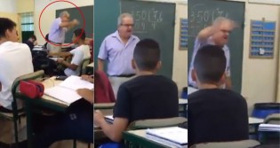 Volta a viralizar vídeo de 2018 onde professor surta em sala de aula e ataca Bolsonaro (veja o vídeo)