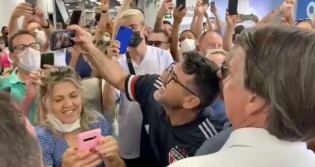 Datapovo recebe Jair Bolsonaro em Santa Catarina (veja o vídeo)