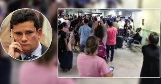 Moro paga o preço da "traição" e sente na pele o tamanho de sua impopularidade (veja o vídeo)