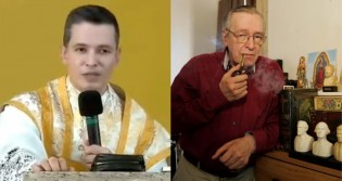Homenageado em todo o Brasil, Olavo recebe oração em missa católica ao vivo (veja o vídeo)