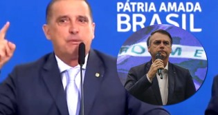 Com olhos marejados, Onyx faz discurso épico e revela fato inédito sobre Bolsonaro (veja o vídeo)