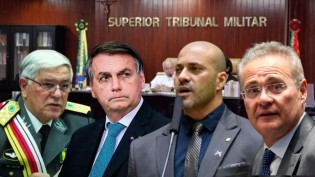 AO VIVO: Bolsonaro cobra Moraes / Daniel Silveira recorre ao STM (veja o vídeo)