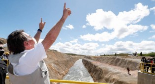 Com o importante investimento do Governo, "força-tarefa das Águas" avança no Nordeste (veja o vídeo)