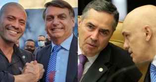Em jogada de mestre, Bolsonaro se baseia em decisões de Moraes e Barroso para garantir indulto a Silveira (veja o vídeo)