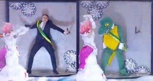 Em resposta afiada, Bolsonaro tira onda de escola de samba que tentou desmoralizá-lo (veja o vídeo)