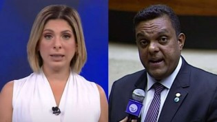 Ao vivo, deputado põe áudio da CNN, desmoraliza jornalista, mas garante que não tem como mandar prendê-la (veja o vídeo)