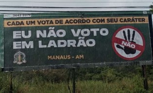 Outdoor no Amazonas dribla proibição judicial e causa polêmica