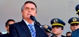 Diante de militares, Bolsonaro faz apelo por liberdade (veja o vídeo)
