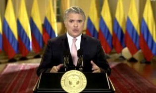 Justiça da Colômbia manda prender o presidente