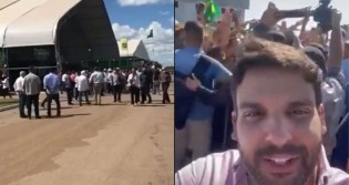 Bolsonaro na Bahia: Compare como o povo recepcionou o Presidente, Capitão Porciuncula, João Roma e como recebeu o PT (veja o vídeo)