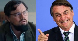 'Mitada' de Bolsonaro em cima de DiCaprio repercute internacionalmente