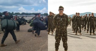 Centenas de militares do Exército Brasileiro chegam aos EUA para exercício em conjunto