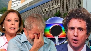 Em pânico, Guga Chacra e Cantanhêde assumem ao vivo que Bolsonaro é 60 vezes maior que Lula na web (veja o vídeo)